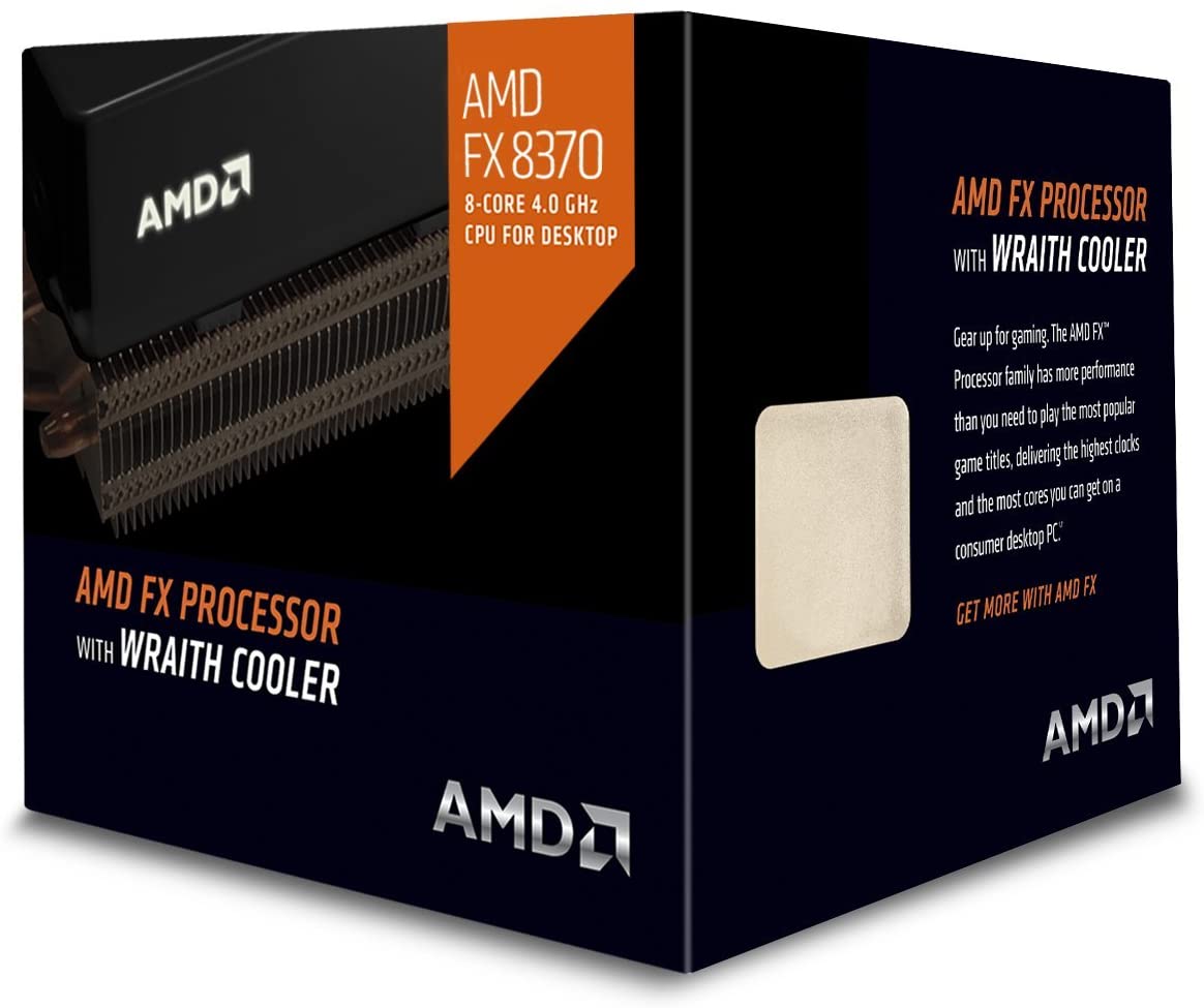 3. AMD FD8370FRHKHBX 4 GHz FX-8370, Black Edition ( Octa-Core Desktop CPU )